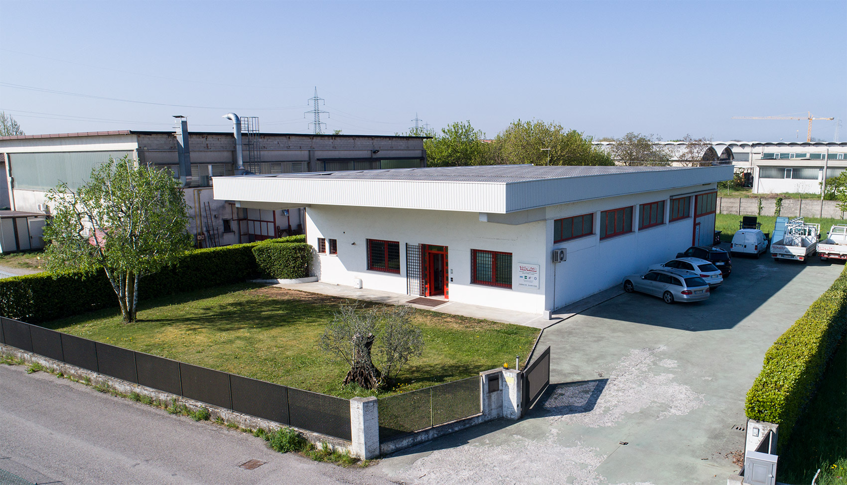 La sede TE.MA.CO. a Cassola
